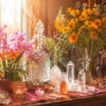 Lughnasadh – das erste Erntefest am 1. August, goldenes Weizenfeld bei Sonnenuntergang