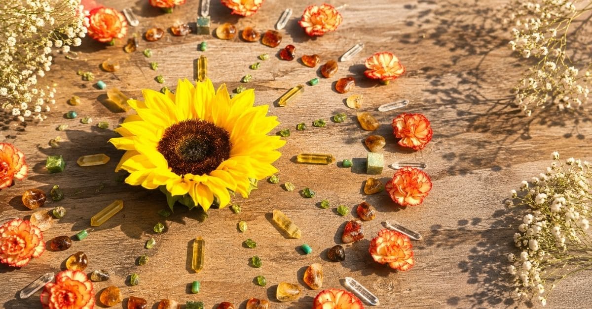 Sommersonnenwede: Kristall Grid zum Jahreskreisfest Litha