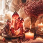 Vollmond im Widder: Bedeutung, Rituale und Korrespondenzen Vollmond im Widder – Feuerritual mit roter Kerze im September