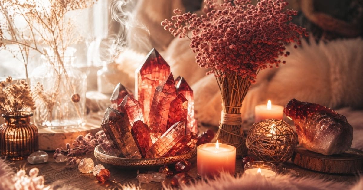 Vollmond im Widder – Feuerritual mit roter Kerze im September