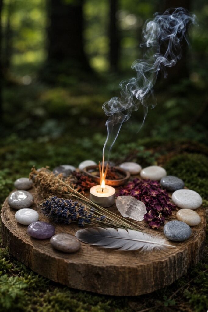 Die 5 Elemente auf dem Altar