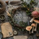 September-Lehrplan: Jahreszeitenmagie und Ernte Monat September Lehrplan, Rituale, Journal Fragen und Korrespondenzen