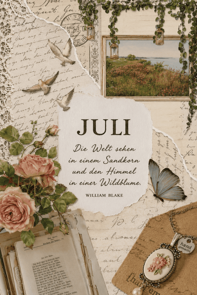 Juli Affirmation für den Sommer