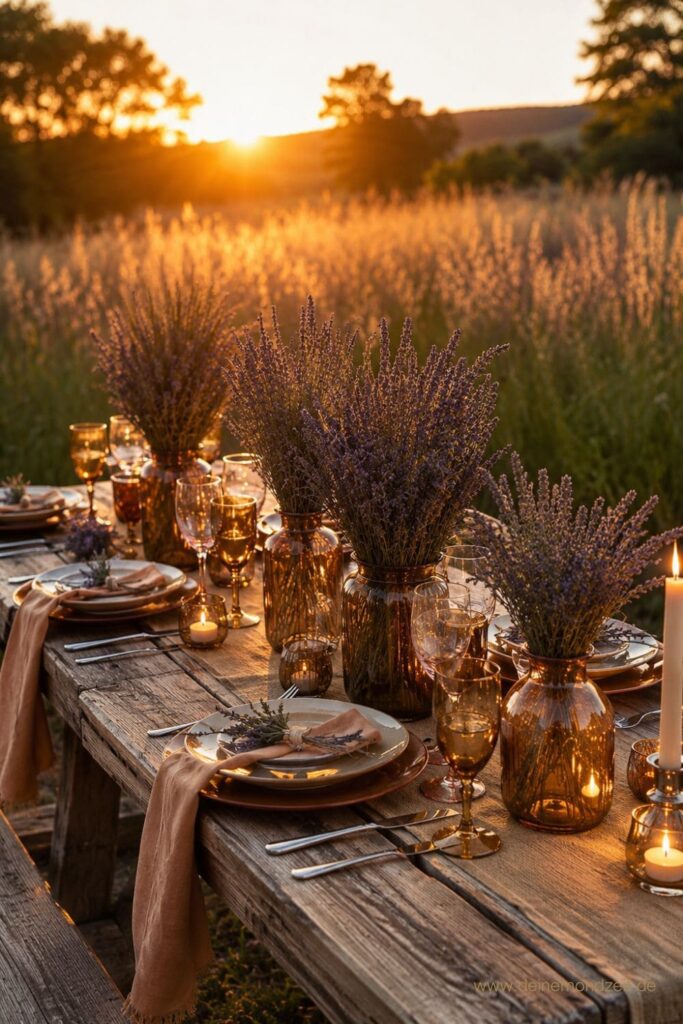 Herbst Picknick in Abendstimmung Bucket Liste Im September