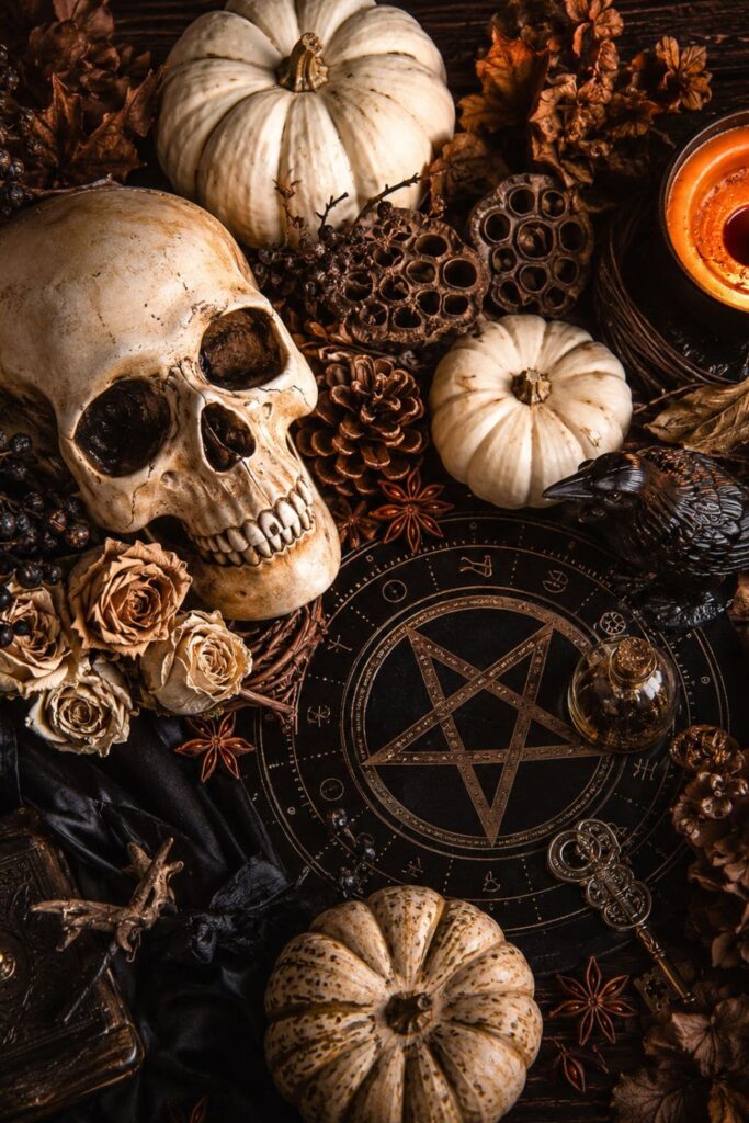 Korrespondenzen Samhain Tabelle Jahreskreisfest Samhain Korrespondenzen