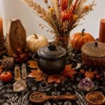 Herbst- und Samhain Altar Ideen Überblick