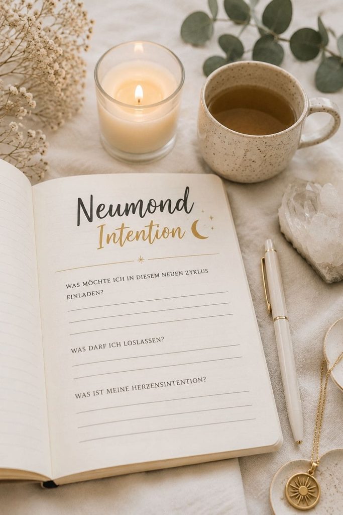 Neumond Intention setzen: Wünsche formulieren Neumond Intention setzen: Wünsche formulieren