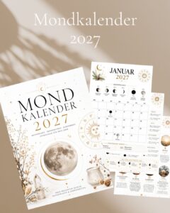 Mondkalender 2027 Mondkalender 2027 Mock Up Inhalt