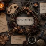 Spiritueller November: Dein Hexenlehrplan mit Ritualen, Tarot & Schattenarbeit